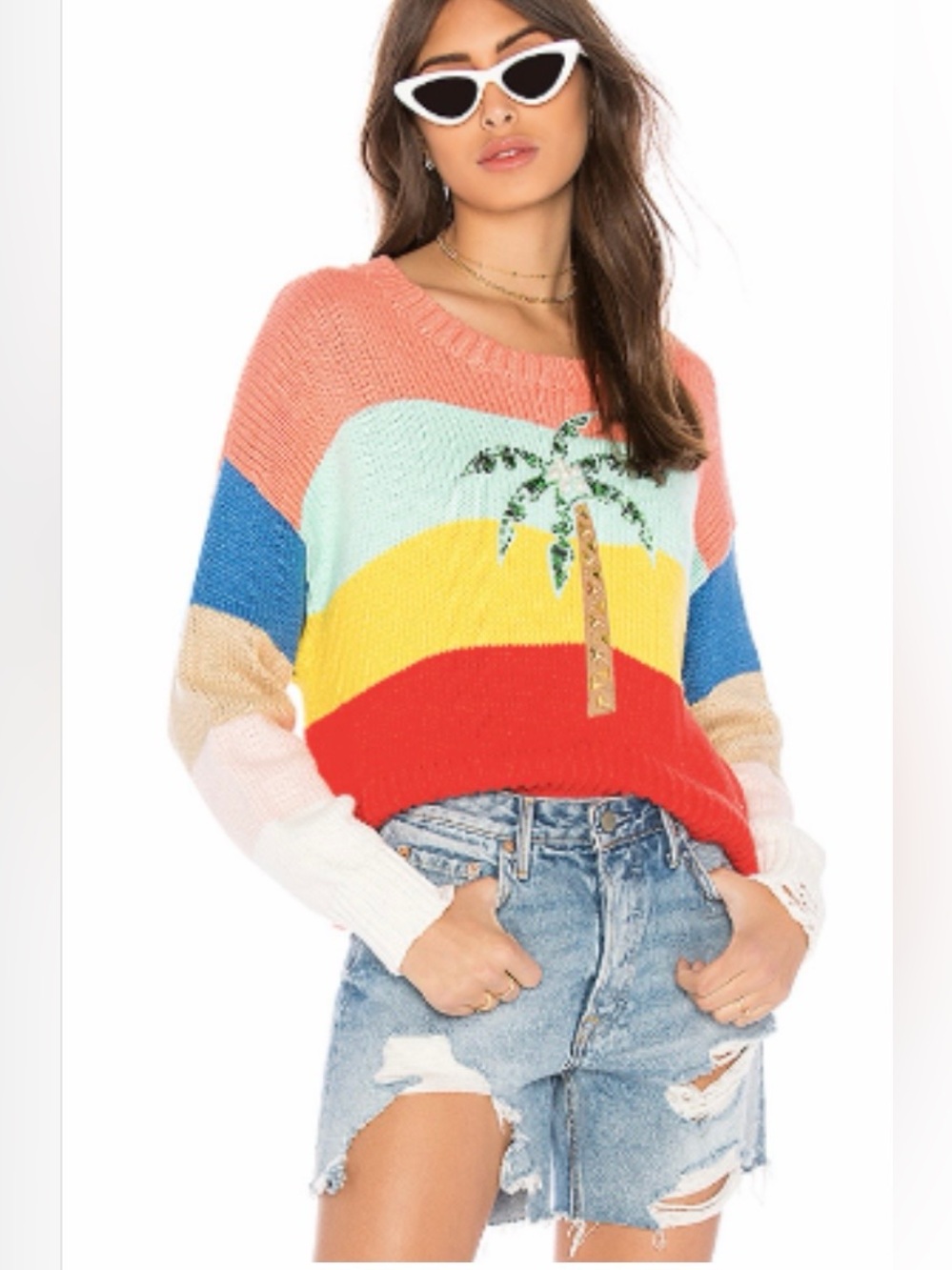 Wildfox caimán palm beach sweater